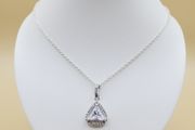 Sterling Silver Necklace with Pendant