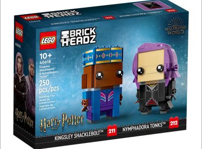 Lego Harry Potter Shacklbolt & Tonks Brickheadz 40618