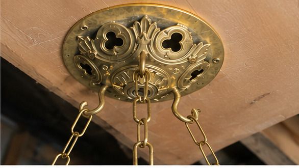 Brass Chandelier