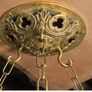 Brass Chandelier Image 2