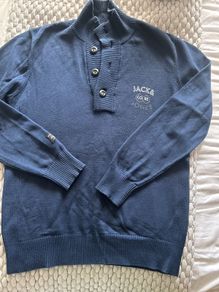 Navy jumper Jack & Jones