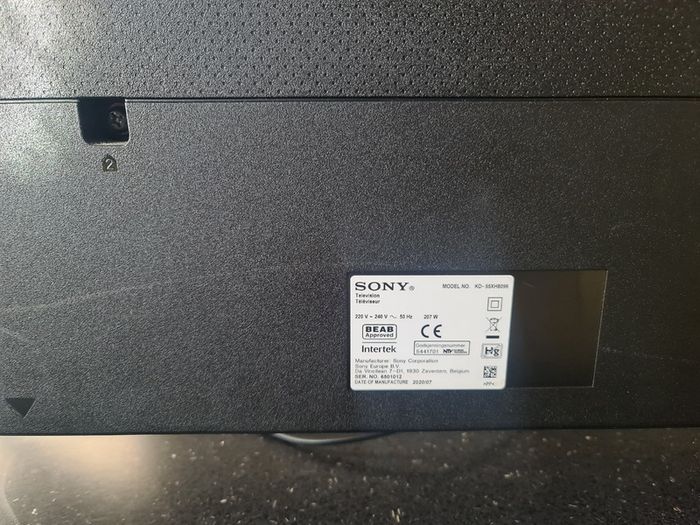 Sony 55" 4K Android Smart TV KD-55XH8096  Excellent Condition