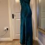 Teal blue dress Image 2