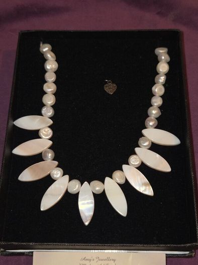 Irish made Mother of Pearl Necklace