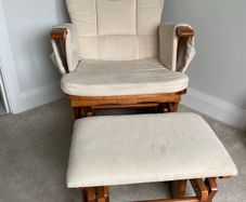 Babylo Nursery Rocking Chair and footstool.