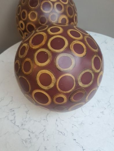 Set of Ornamental Architectural Spheres