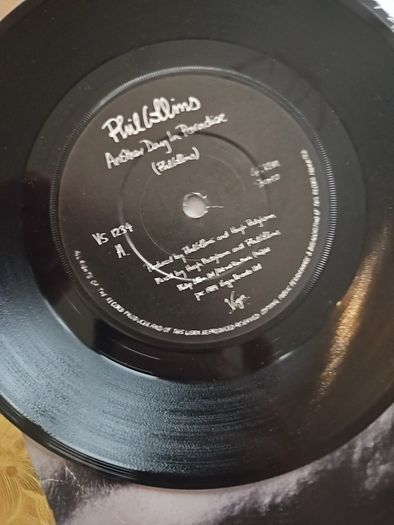 Phil Collins 7" (Irish) - Another Day In Paradise