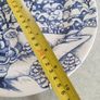 Lovely Blue And White Santa Christmas Hanging Plate Image 3