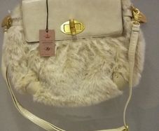 Brand New River Island Faux Fur Bag