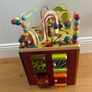 Wooden activity center, wooden building blocks Image 3