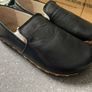 Earthing Harmony black leather barefoot slip-on grounding shoes Image 2