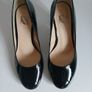 Xaira Black Patent Leather Block Heels Size UK1 EU34 New With Box Shoes CAN POST Image 4