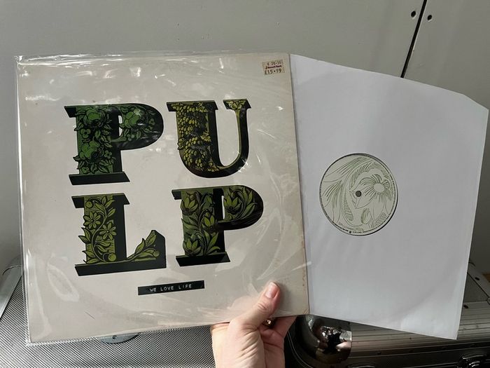 2001 Pulp We love life 12" vinyl album
