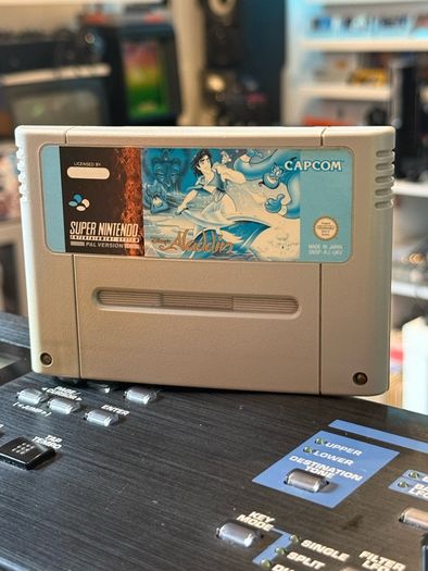Disneys Aladdin SNES Super Nintendo PAL - Tested & Working