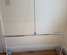 wardrobe pull down rail lift