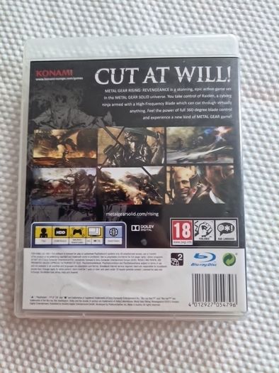 Metal Gear Rising PlayStation3 Ps3 Games Original