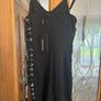 BNWT Pretty Little Thing Black strappy eyelet lace up detail bodycon dress size UK4 EU32 Postage included Image 4