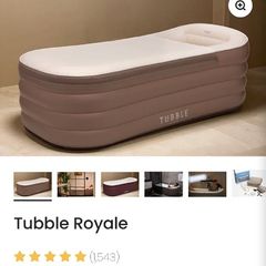 Tubble Royale Inflatable Bathtub with air pump and hose