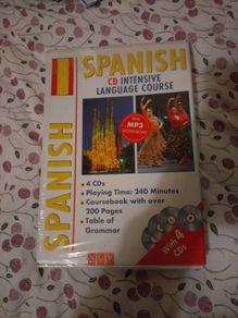 Spanish CD intensive language course