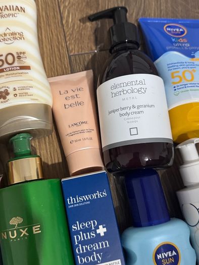 Brand new body lotion, body milk