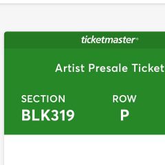 Dermot Kennedy premium tickets