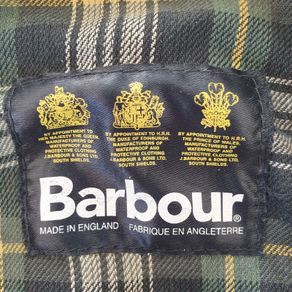 Barbour A128 wax cotton hood only vintage 1970 large