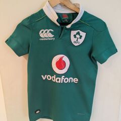 2015/16 Ireland Rugby Jerseys (Kids 11/12 years) signed