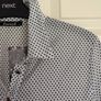 Twist navy and cream shirt/blouse Image 2