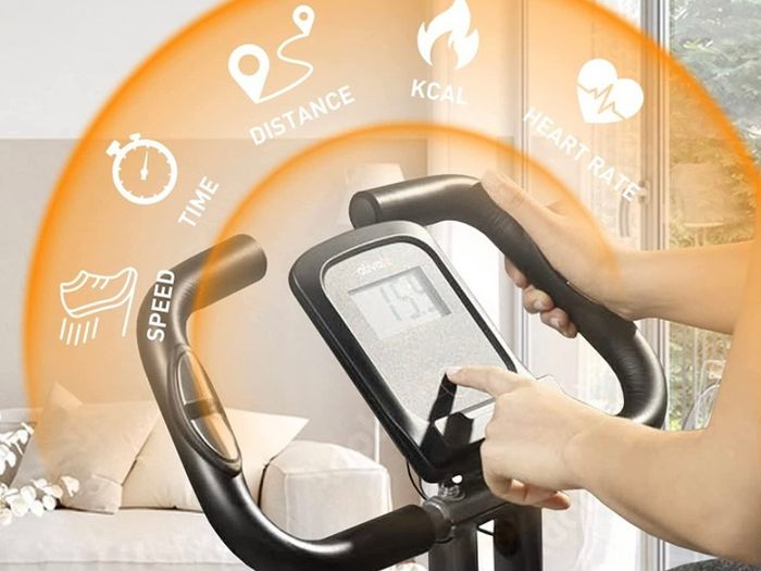 Exercise Bike Foldable Fitness Bike Magnetic Foldable Indoor Cycling Bike 3-In-1 Foldable Exercise Bike for Home Use (FREE POSTAGE)