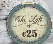 The Loft Card Club Naas 25 Euro Jeton