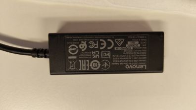Lenovo Usb-C to Ethernet adapter
