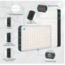VIJIM Lighting Kit with VL-120 LED Video Light and MT-08 Extensible Mini Tripod, White Image 8