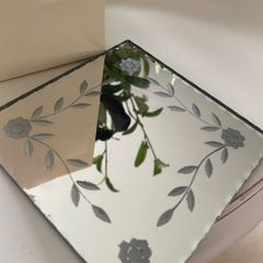 ShabbyChic Laura Ashley Inspired Sett of 3 Mirror Bases 5e