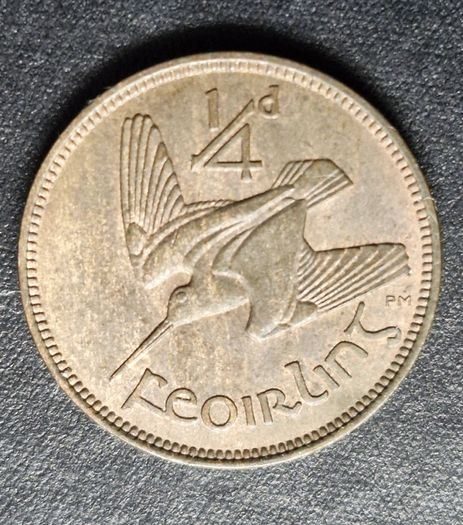 Ireland 1937  Farthing uncirculated coin