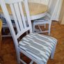 Solid Oak Extendable Dining Table and 4 Chairs Image 2