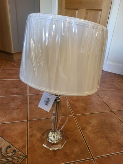 Galway Living Crystal "Lyon" Lamp (Large 64cm): Minor Imperfection