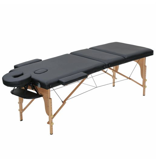 React Massage Table P300 Black