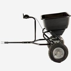 Towable garden spreader