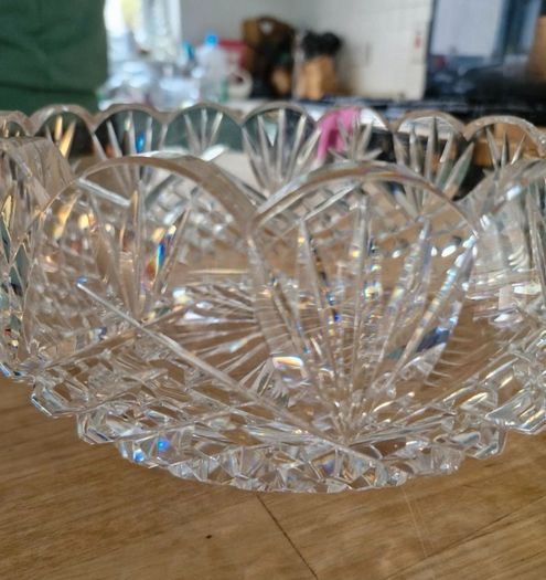 Stunning Vintage 9inch Waterford Crystal Serving Bowl