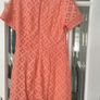 Ladies Oasis orange Dress. Size S/ 8 Brand New Image 2
