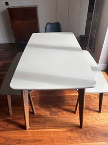 Table and benches