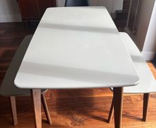 Table and benches