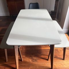 Table and benches