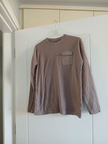Taupe top