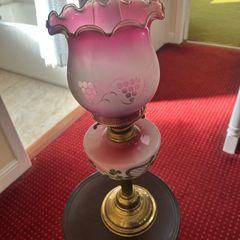vintage oil lamp