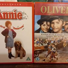 Annie & Oliver! Musical Dvd Bundle