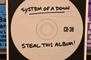 System of a down "steal this album" 3D printed album cover.