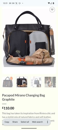 Pacapod Mirano Changing Bag