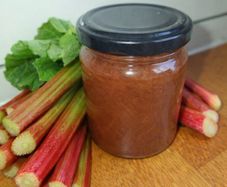 Organic Rhubarb Jam 210g