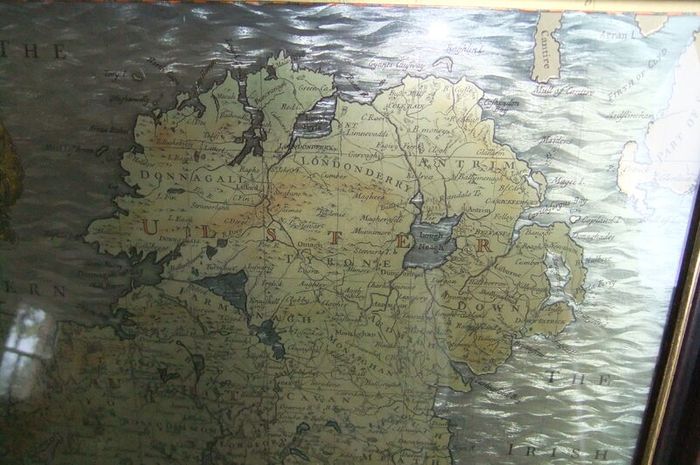 Map Kingdom of Ireland from Mr. Tindal's Continuation of Mr. Rapin's History".